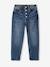 Mädchen Mom-Fit-Jeans, WATERLESS Hüftweite REGULAR jeansblau 4