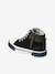 Warme Kinder High-Sneakers, Anziehtrick schwarz 3