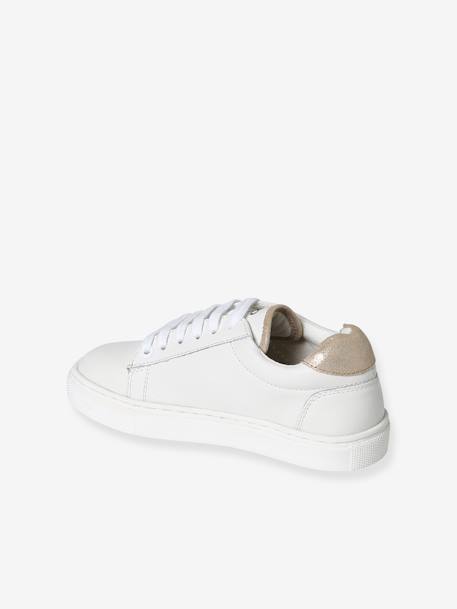 Kinder Sneakers - weiß/beige metallic - 5