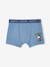 5er-Pack Jungen Stretch-Boxershorts, Hund - graublau - 3