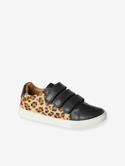 Kinderschuhe-Mädchenschuhe-Sneakers Mama-Tochter-Capsule mit Leopard-Muster