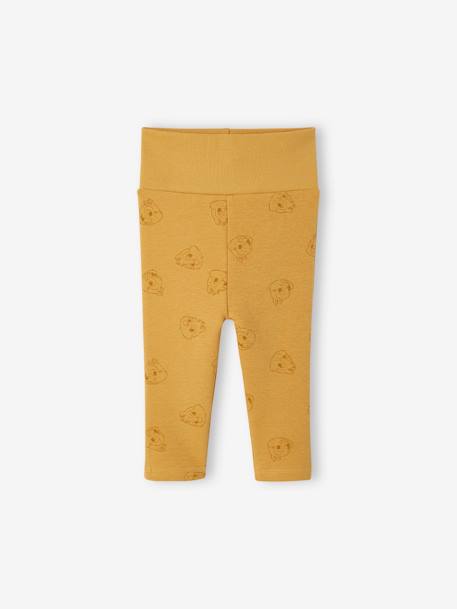 Baby-Set Disney Animals: Body, Leggings & Mütze senfgelb 3