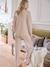 Homewear-Set: Sweatshirt & Hose für die Schwangerschaft Oeko-Tex beige 3