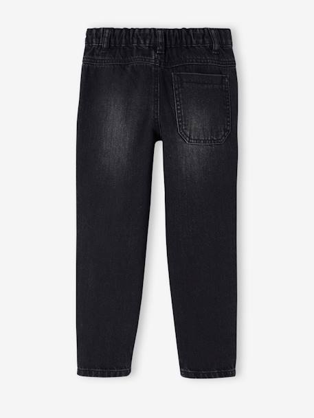 Jungen Worker-Jeans Oeko-Tex - blue stone+schwarz denim - 9