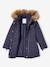 Mädchen 3-in-1-Winterjacke mit Recycling-Polyester - dunkelgrün+dunkelrosa+marine - 31