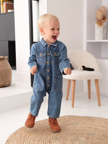 Baby Jeans-Overall blue stone 1