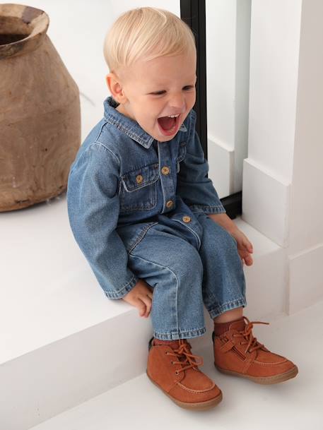 Baby Jeans-Overall blue stone 2