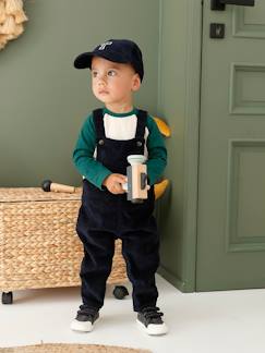 Babymode-Baby-Sets-Baby-Set: Shirt, Latzhose, Cap & Socken