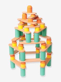 Spielzeug-Miniwelten, Konstruktion & Fahrzeuge-Konstruktionsspiele-Kinder Baustein-Set STIX OPPI, 108 Teile