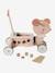 Baby 2-in-1-Rutschfahrzeug/Lauflernwagen, Holz FSC® natur+rosa 22