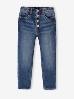 Mädchen Mom-Fit-Jeans, WATERLESS Hüftweite SLIM -  - [numero-image]