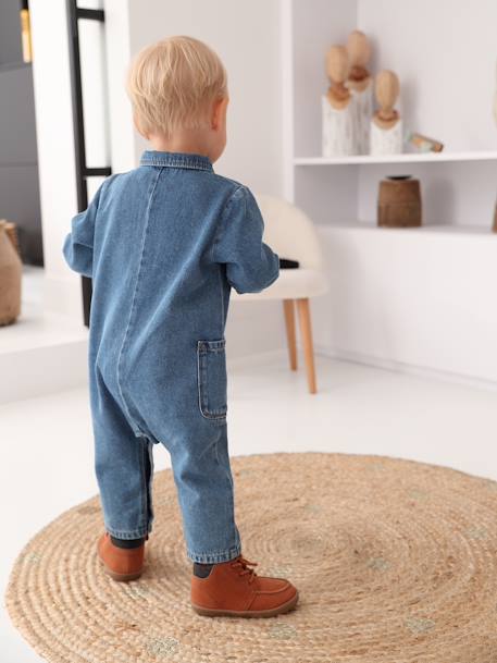 Baby Jeans-Overall blue stone 8