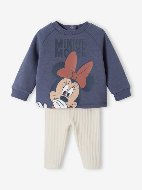 Baby-Set Disney MINNIE MAUS: Sweatshirt & Cordhose dunkelblau 1