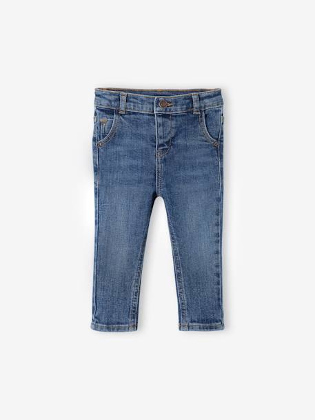 Gerade Baby Jeans BASIC Oeko-Tex, Bundweite verstellbar blue stone 1