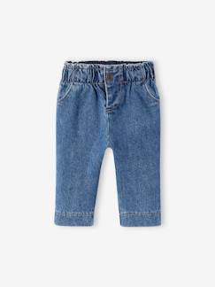 Weite Baby Jeans mit Dehnbund Oeko-Tex  [numero-image]