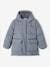 Jungen Wintermantel mit Recycling-Polyester eisblau+marine 6