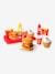 Kinder Hamburger-Set ECOIFFIER, 36 Teile - rot - 1