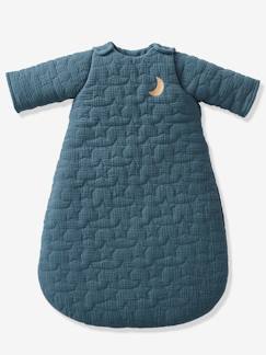 Dekoration & Bettwäsche-Babybettwäsche-Schlafsäcke-Bio-Kollektion: Baby Winterschlafsack aus Musselin TRAUMNÄCHTE, Ärmel abnehmbar