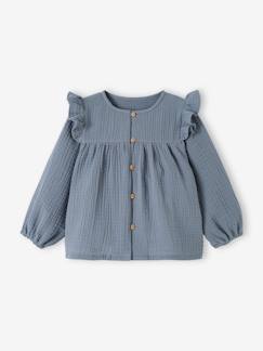 Babymode-Hemden & Blusen-Mädchen Baby Volant-Bluse