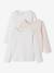 3er-Pack Mädchen Shirts BASIC rosa nude 1