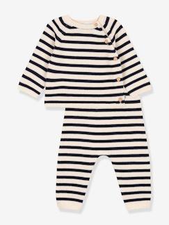 -Baby-Set: Hose & Wickeljacke PETIT BATEAU