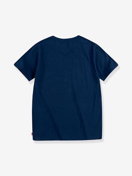 Kinder T-Shirt Batwing Levi's blau+weiß 3