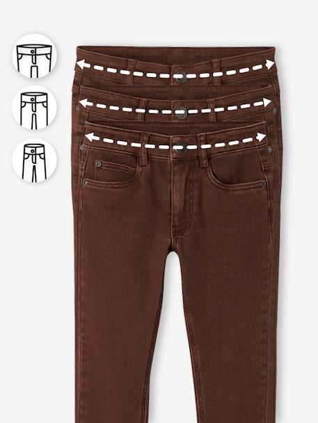 Jungen Slim-Fit-Hose, Hüftweite SLIM beige+blau+grün+nachtblau+schokolade+terrakotta farbe 22