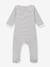 Baby 2-in-1-Strampler Bodyjama PETIT BATEAU - weiß bedruckt - 2