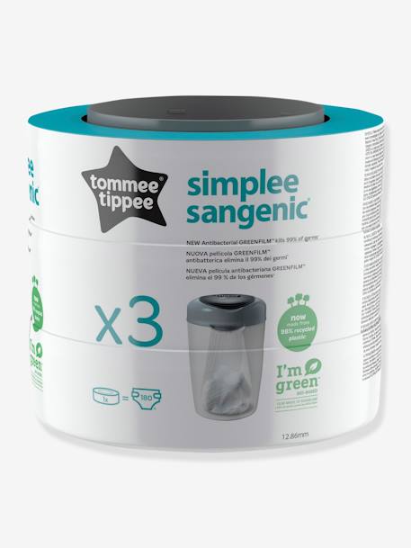 3 Nachfüllkassetten Sangenic Simplee TOMMEE TIPPEE weiß 3