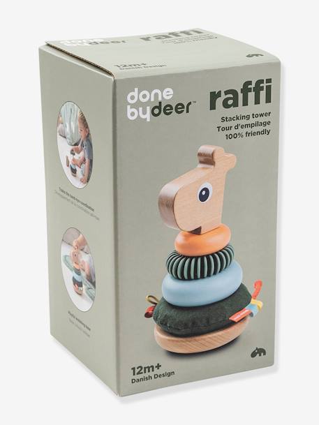 Baby Stapelturm RAFFI DONE BY DEER mehrfarbig 4