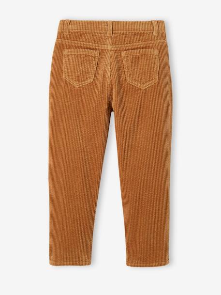 Mädchen Mom-Fit-Cordhose, Hüftweite COMFORT - camel - 2