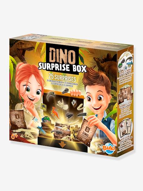 Kinder Dino Surprise Box BUKI, 25 Beutel mehrfarbig 1