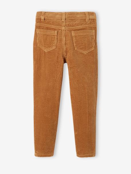 Mädchen Mom-Fit-Cordhose, Hüftweite SLIM - camel - 5