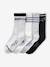 5er-Pack Jungen Sportsocken Oeko-Tex grau 1