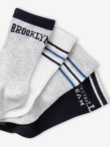 5er-Pack Jungen Sportsocken Oeko-Tex grau 2