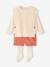 Mädchen Baby-Set: Shirt, Shorts, Pullunder & Strumpfhose altrosa+jeansblau 3