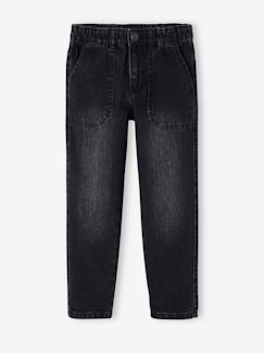 Jungenkleidung-Jeans-Jungen Worker-Jeans Oeko-Tex, Bundweite verstellbar