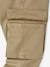 Jungen Cargohose mit Dehnbund, Hüftweite REGULAR bronze 4