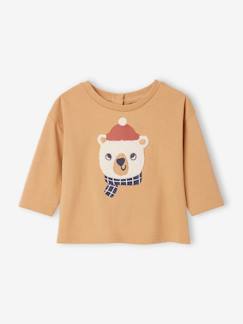 Babymode-Shirts & Rollkragenpullover-Baby Shirt mit Reliefprint