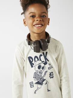 Jungenkleidung-Shirts, Poloshirts & Rollkragenpullover-Shirts-Jungen Shirt BASIC Oeko-Tex