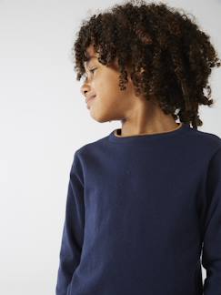 Jungen Feinstrick-Pullover BASIC, personalisierbar -  - [numero-image]