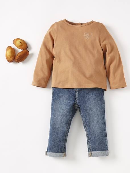 Gerade Baby Jeans BASIC Oeko-Tex, Bundweite verstellbar blue stone 5