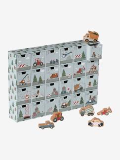 Dekoration & Bettwäsche-Kinder Adventskalender mit Spielzeug aus Holz FSC®