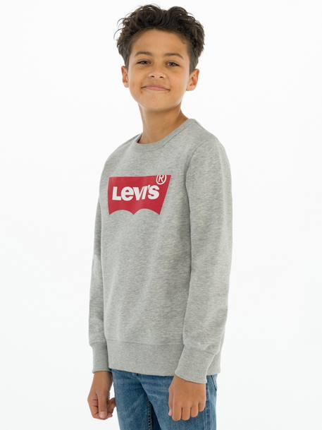 Jungen Sweatshirt Batwing Crewneck Levi's grau 6