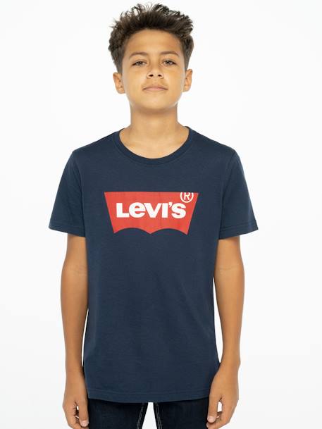 Kinder T-Shirt Batwing Levi's - blau+weiß - 6