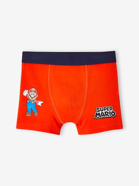 3er-Pack Jungen Boxershorts SUPER MARIO terrakotta farbe 3