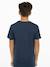 Kinder T-Shirt Batwing Levi's blau+weiß 9