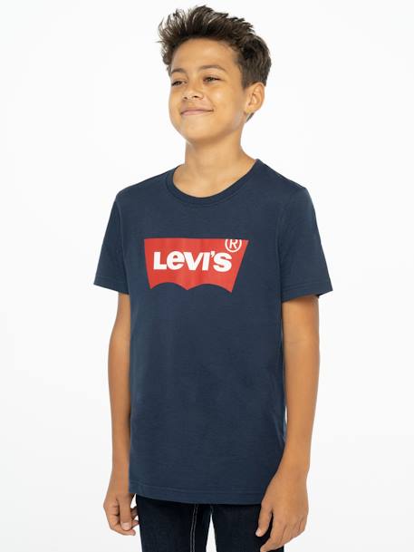 Kinder T-Shirt Batwing Levi's - blau+weiß - 5