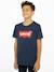 Kinder T-Shirt Batwing Levi's blau+weiß 5