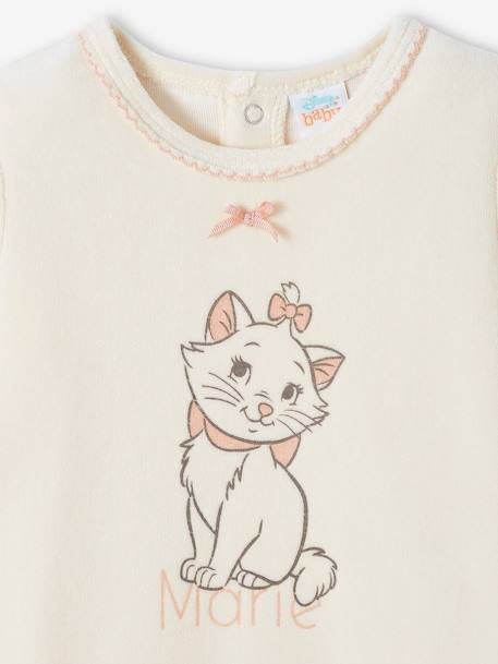 Baby Samt-Strampler Disney ARISTOCATS MARIE vanille 3